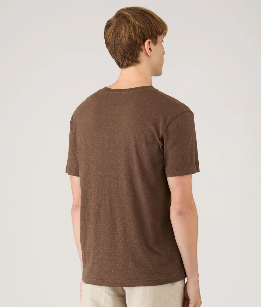 Sunspel Cotton Linen T-Shirt
