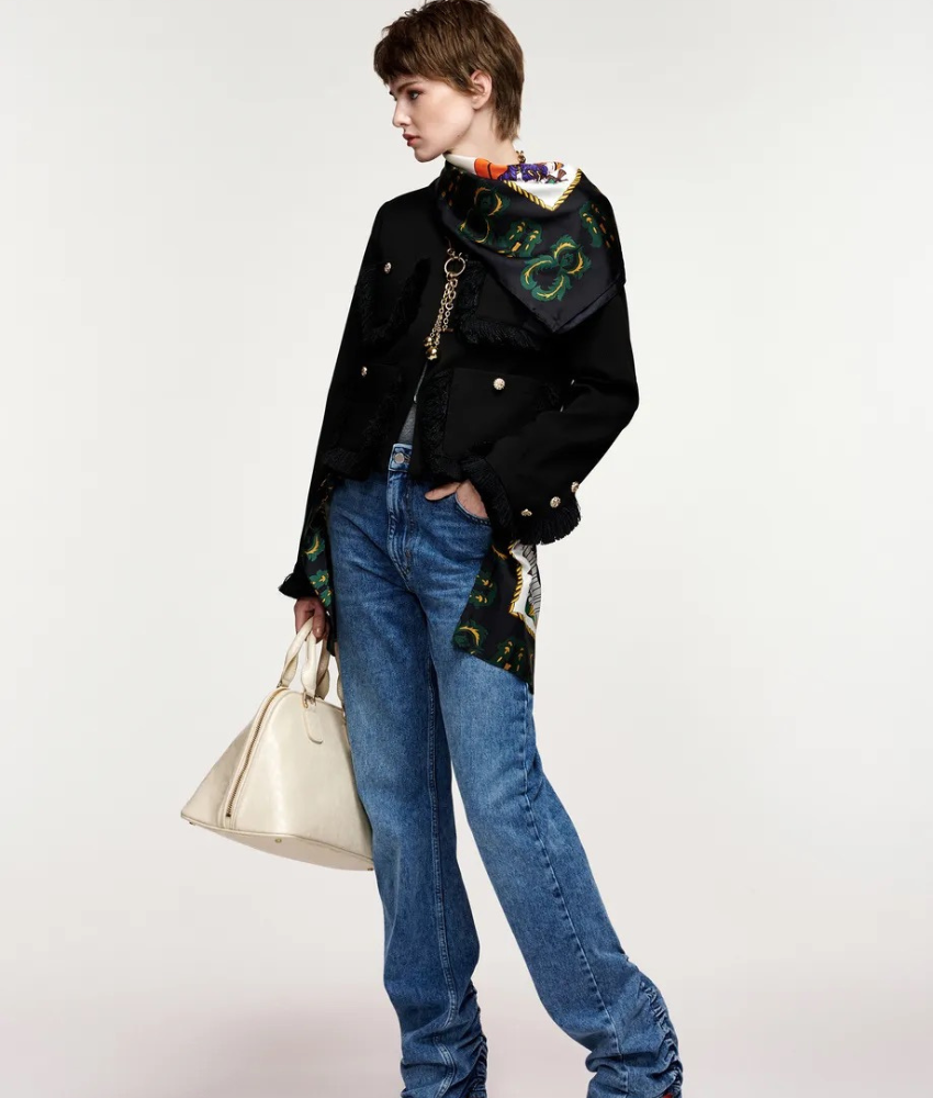 Essential Antwerp Kinetic Fringed Jacket