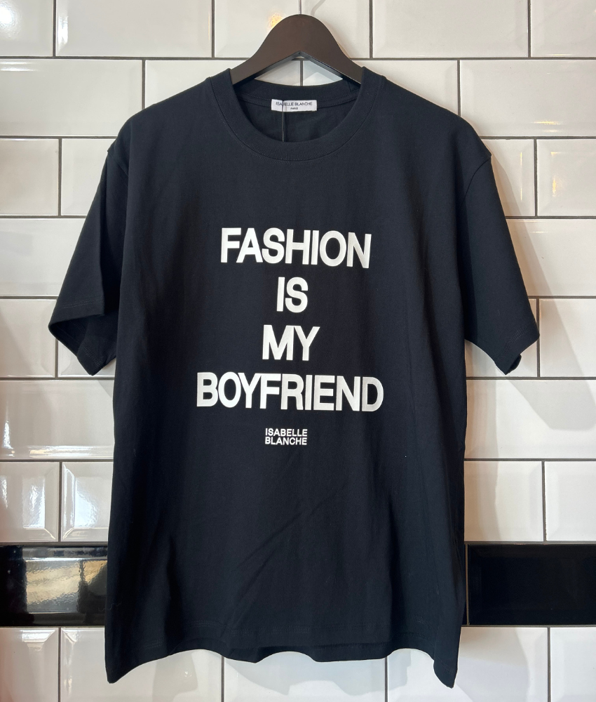Isabelle Blanche Oversized Slogan Tee