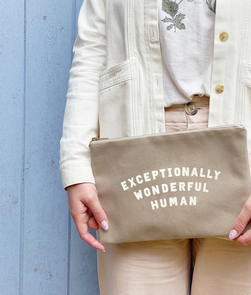 Alphabet Bags Exceptionally Wonderful Human