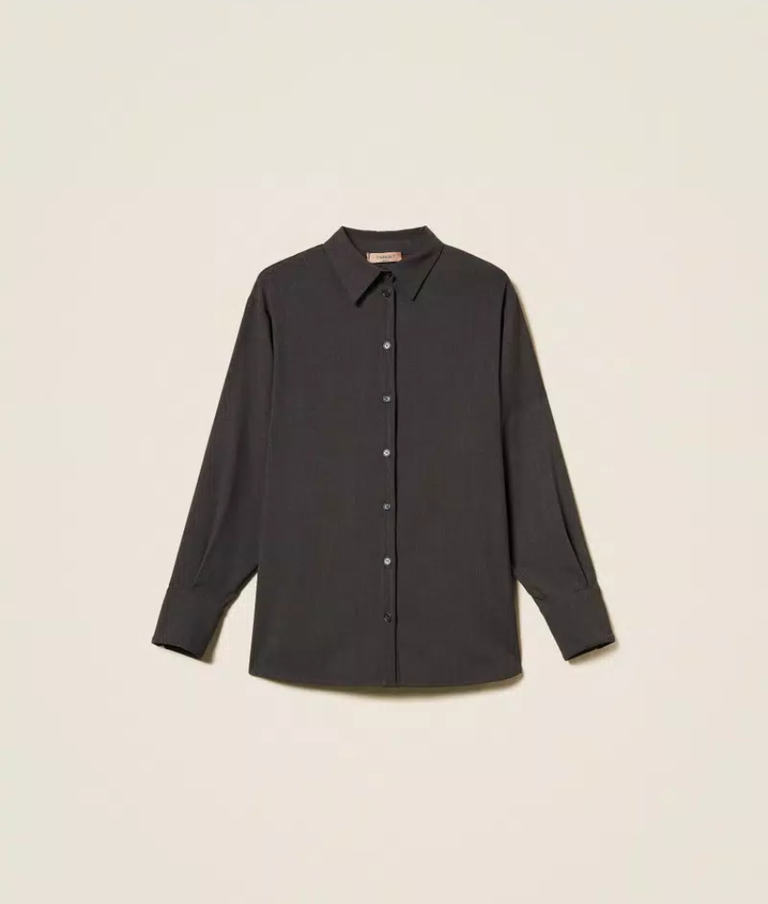 Twinset Oversized Woven Shirt