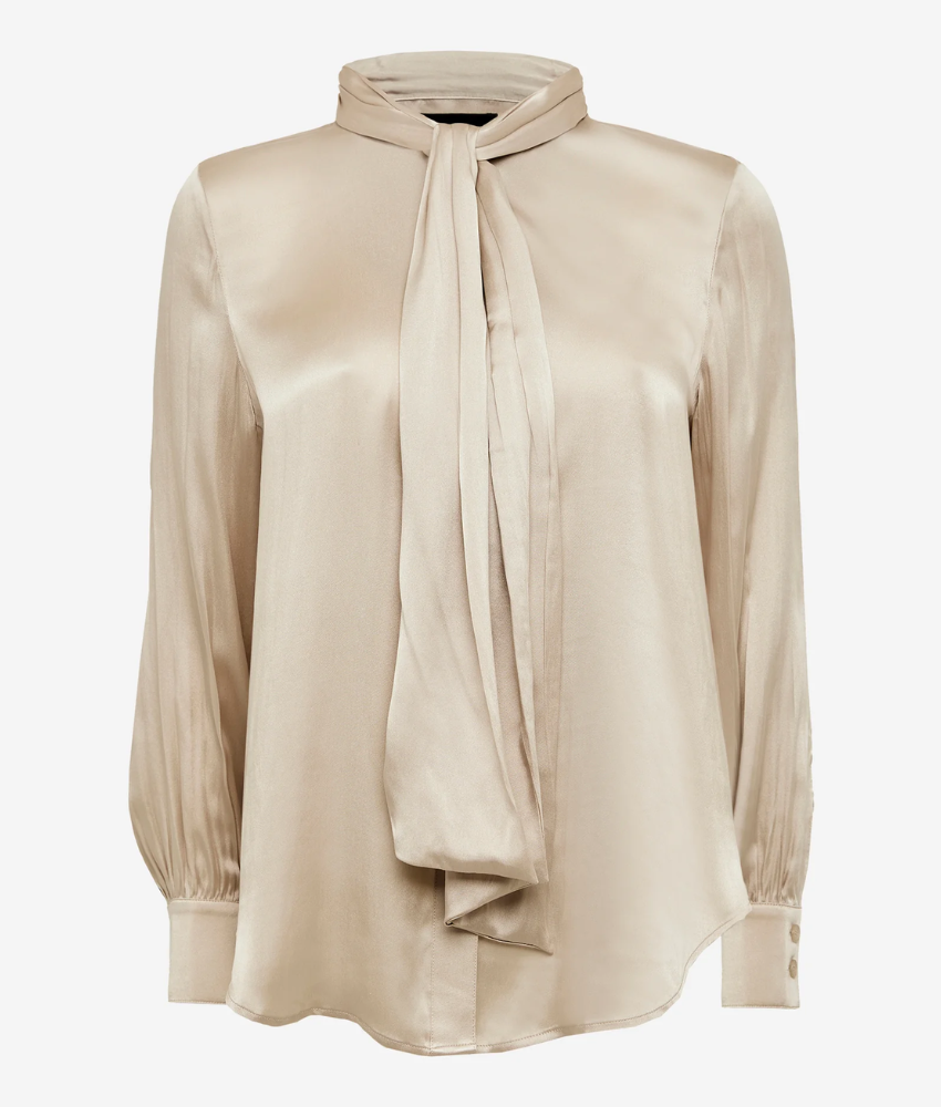 SAND Copenhagen Latia N Bow Shirt
