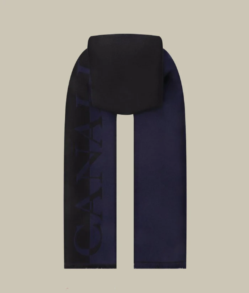 Canali Double Effect Pure Wool Scarf
