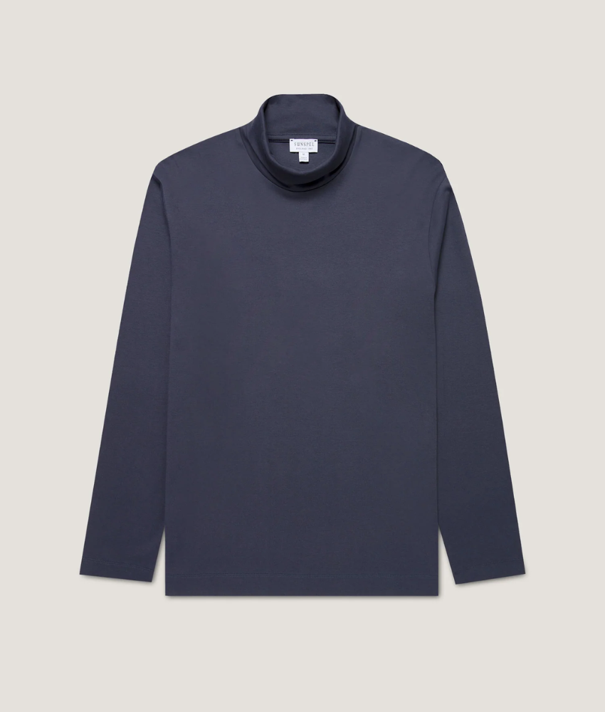 Sunspel Heavyweight Roll Neck