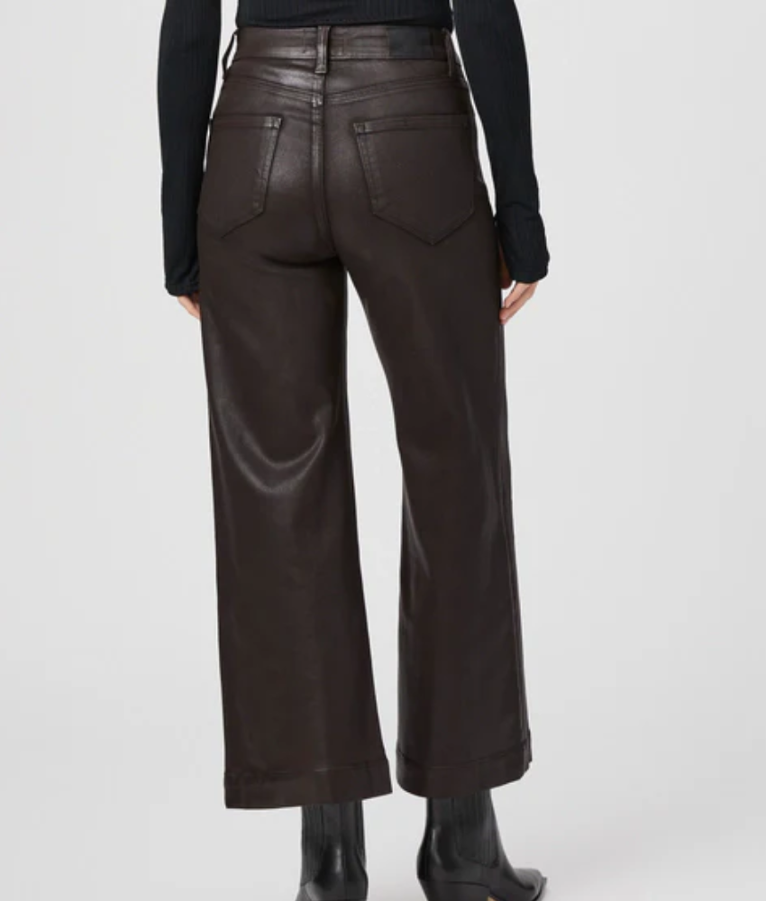 Paige Anessa Coated Jeans