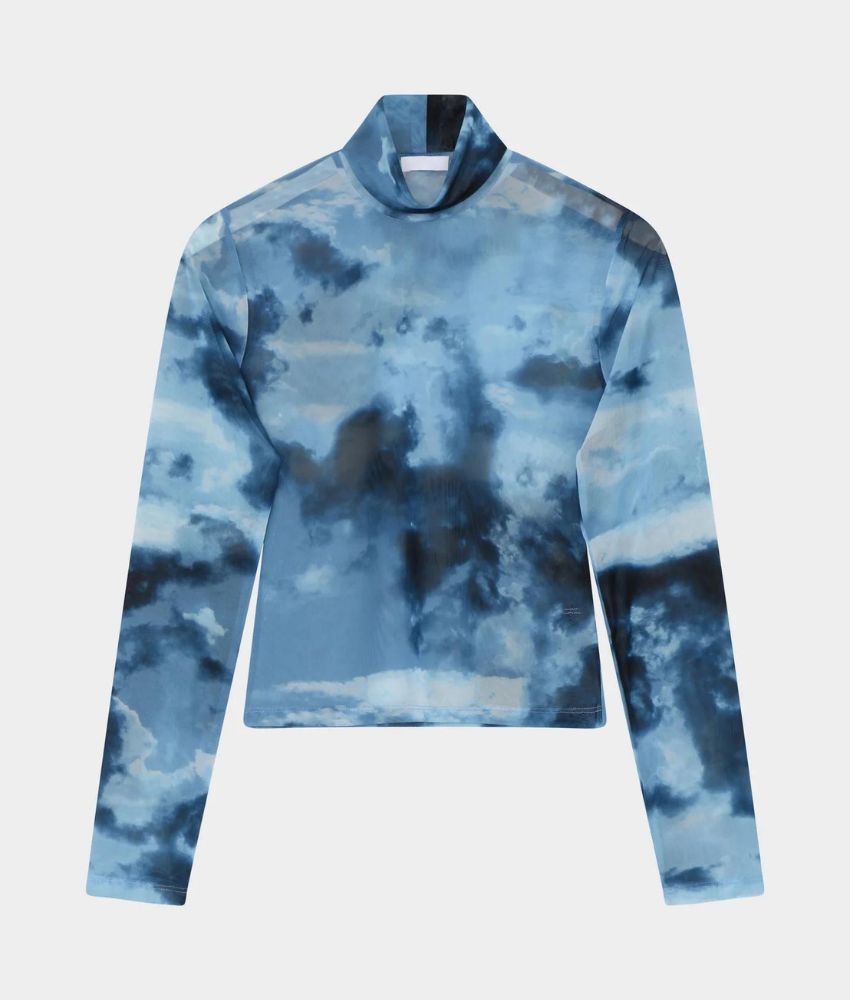 2ND DAY Carla Stretch Mesh Top