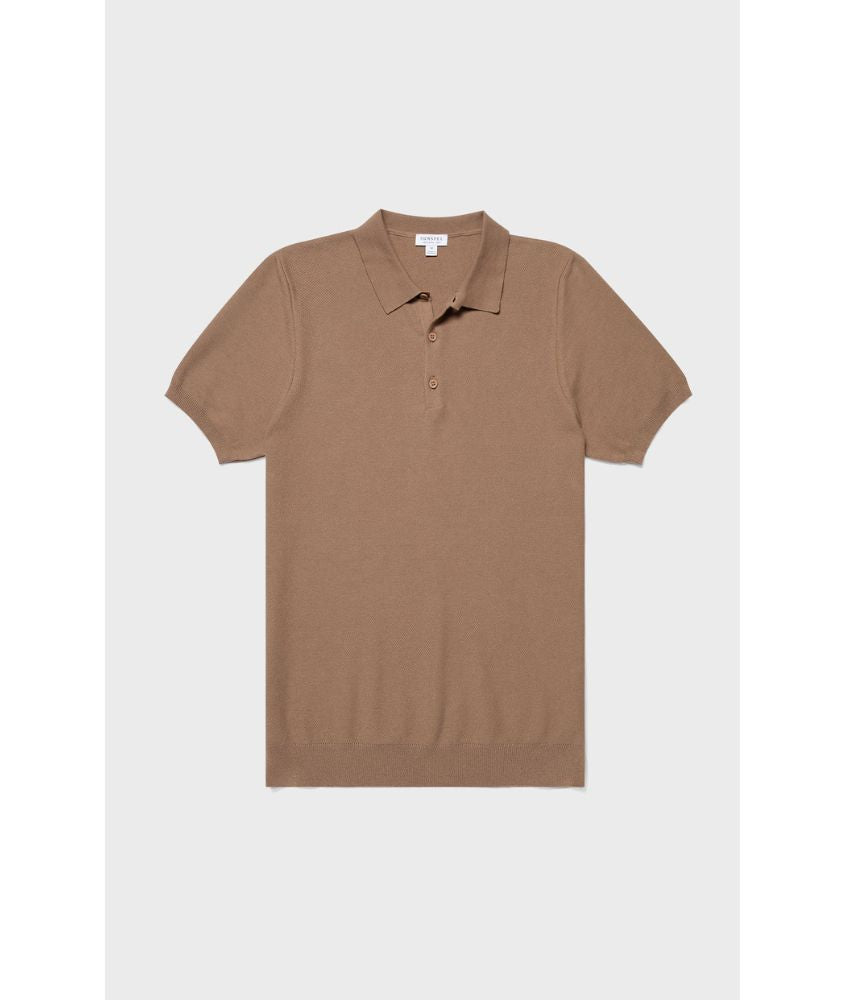 Sunspel Fine Texture Polo