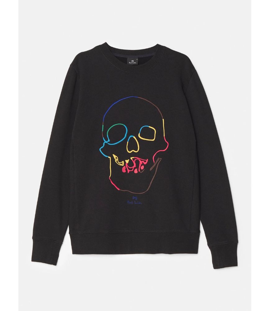 Paul Smith Linear Skull Sweatshirt