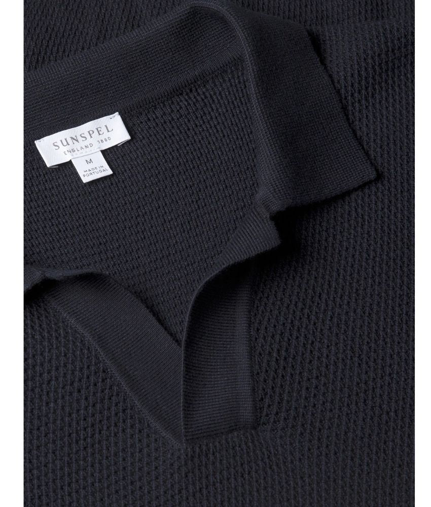 Sunspel Compact Mesh Polo