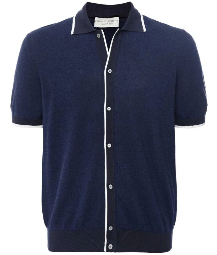 Filippo De Laurentiis Button Polo