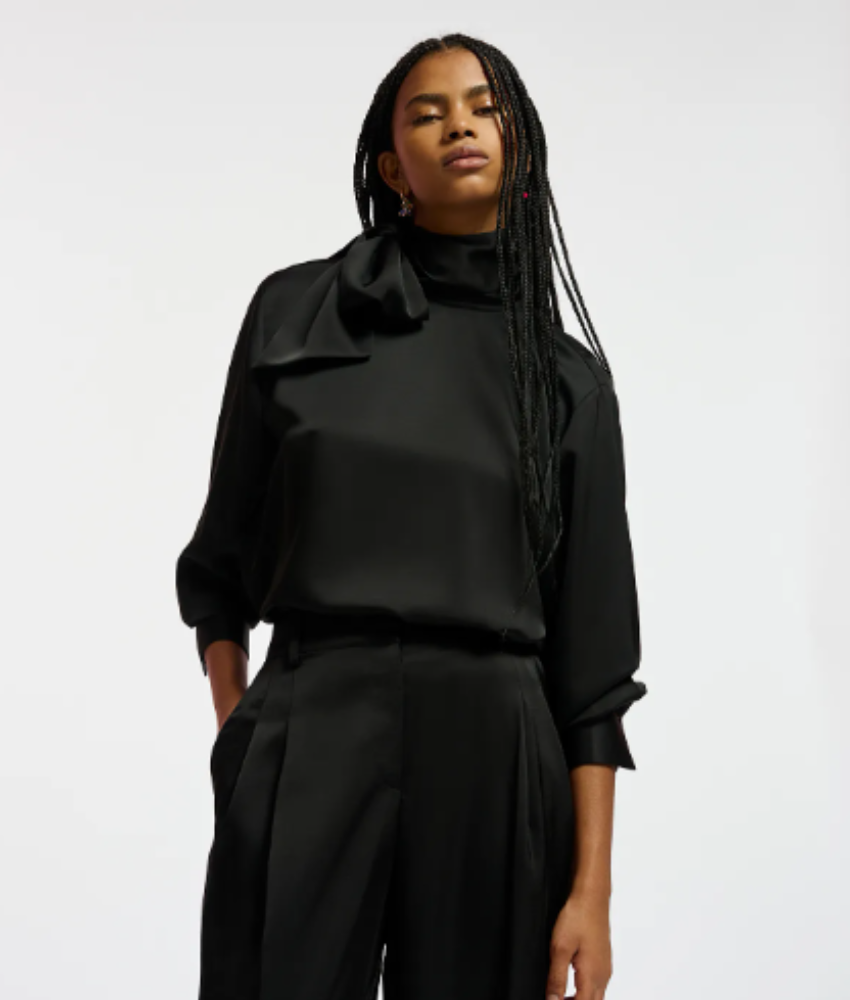 Essentiel Antwerp Imoverit Pussy Bow Shirt - Main Image