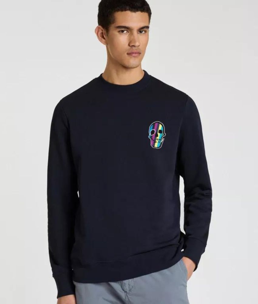 Paul Smith Stripe Skull Sweatshirt –