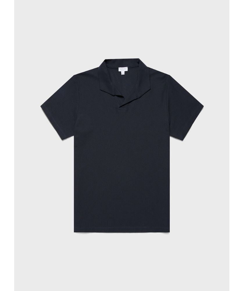 Sunspel Textured Polo