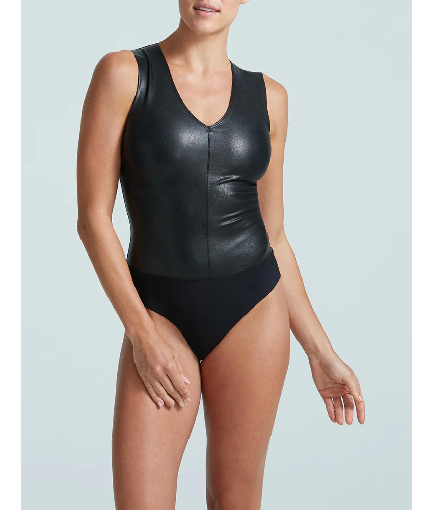 Patent leather bodysuit shop
