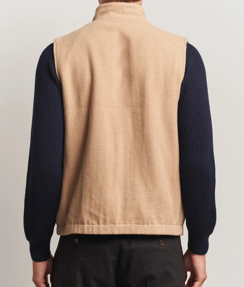 Stenstroms Reversible Wool Gilet
