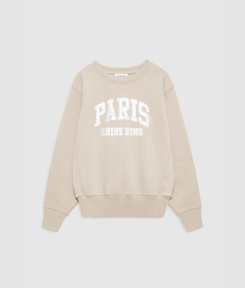 Anine Bing Harry Shrunken Sweatshirt