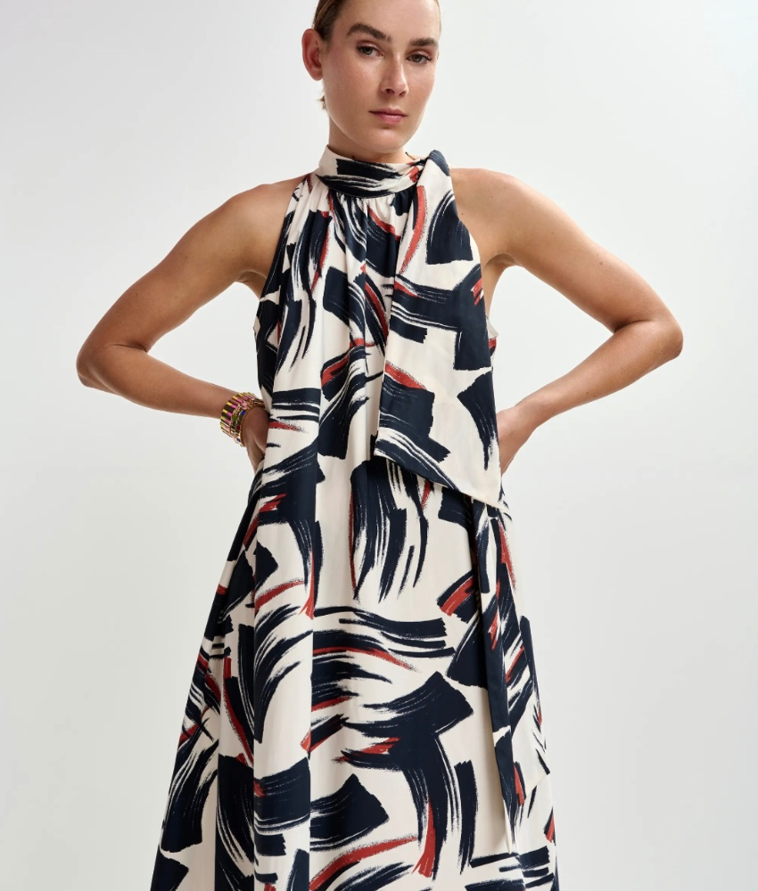 Essentiel Antwerp Jayda High Neck Dress
