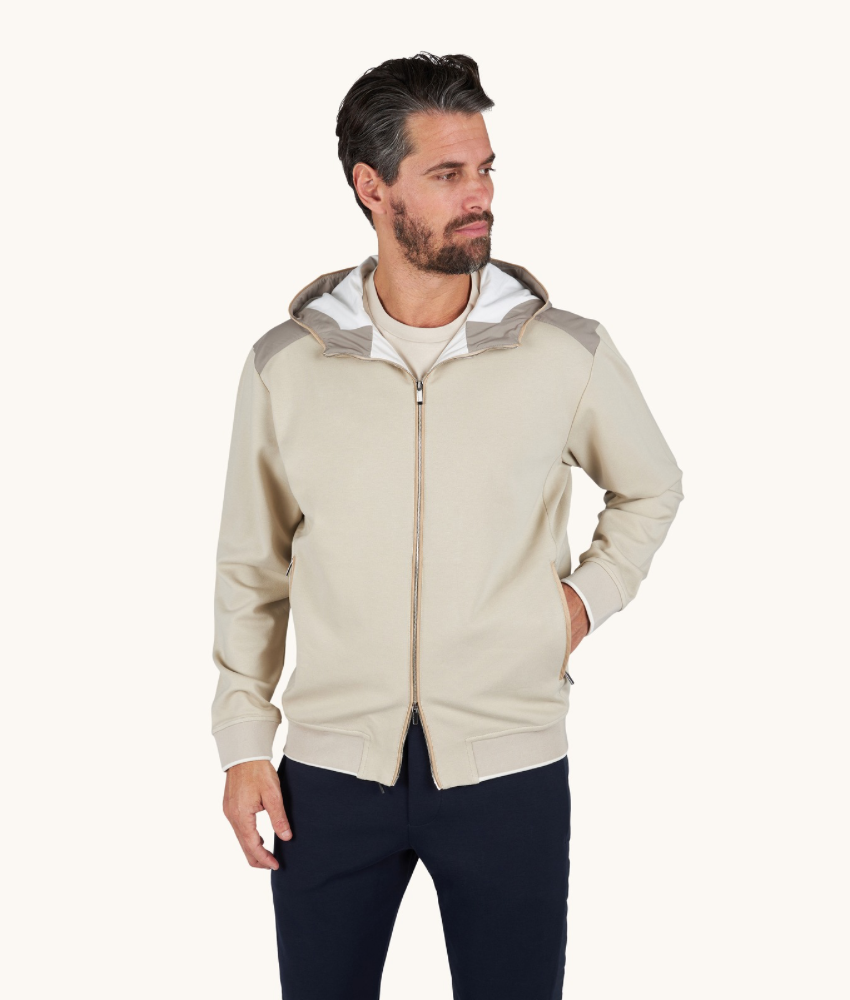 Paul & Shark Stretch Full Zip Sweatshirt