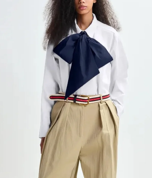 Essentiel Antwerp Jambers Bow Shirt