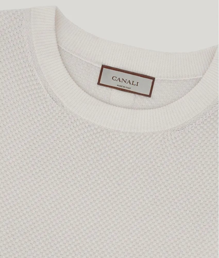 Canali Micro-Structured T-Shirt