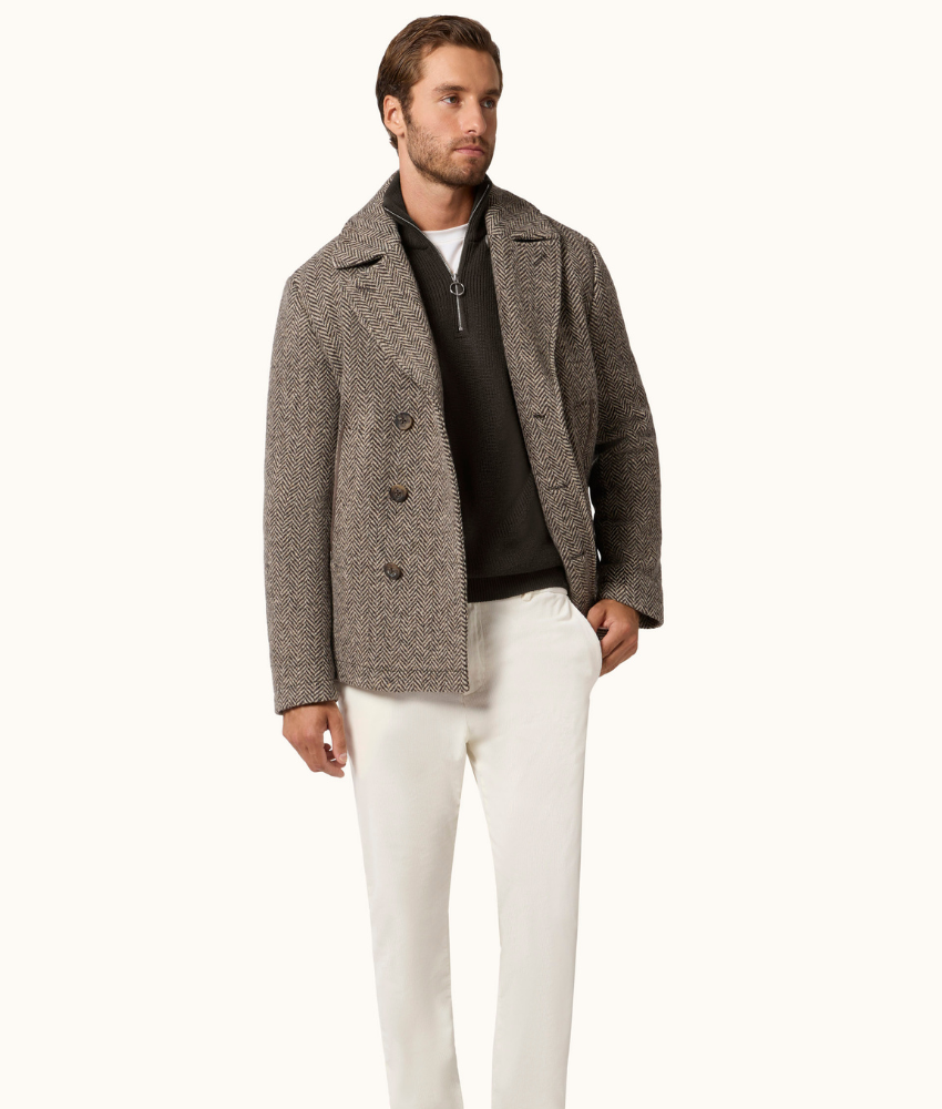 Paul & Shark Tech Wool Half-Zip Sweater