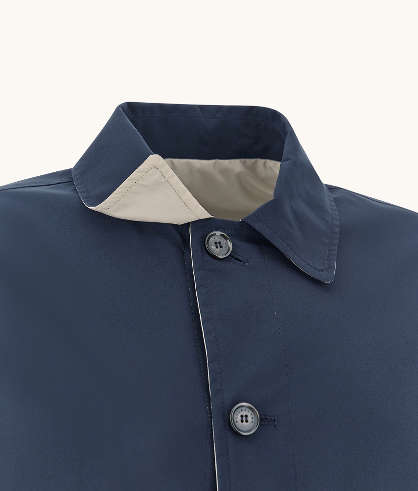 Paul & Shark Reversible Overshirt TYPHOON® PLATINUM