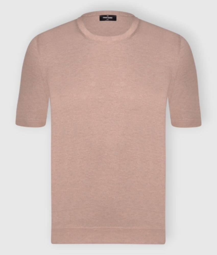Gran Sasso Silk Knit T-Shirt