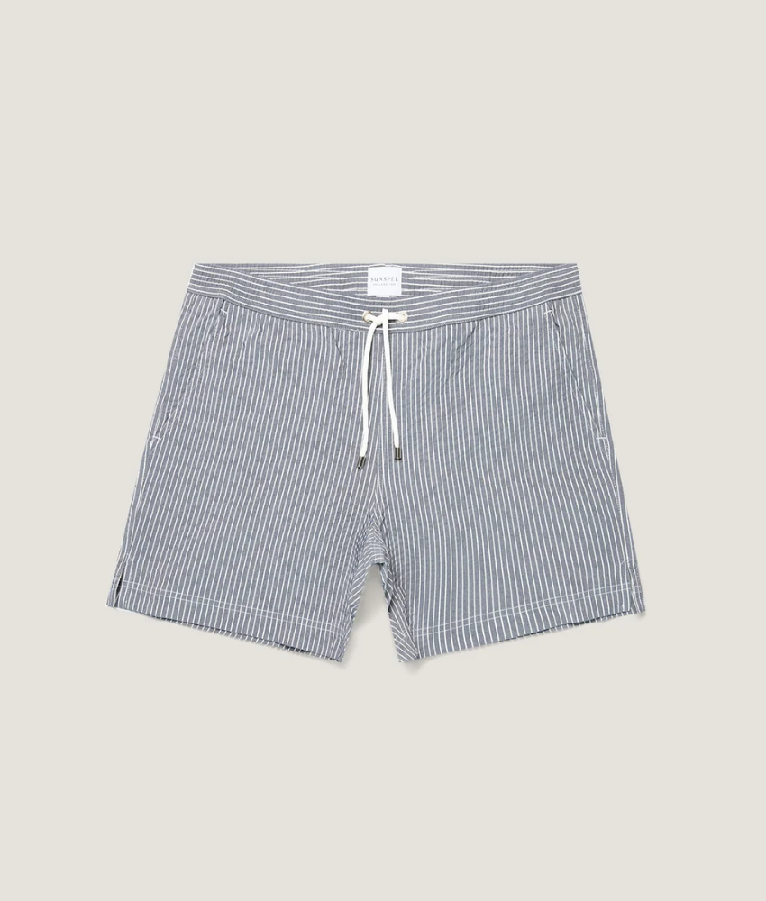 Sunspel Seersucker Swim Short