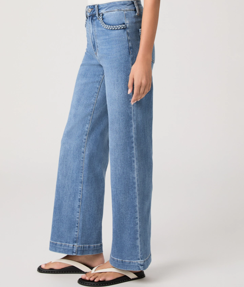 Paige Anessa 31 Inch Wide Leg Jean