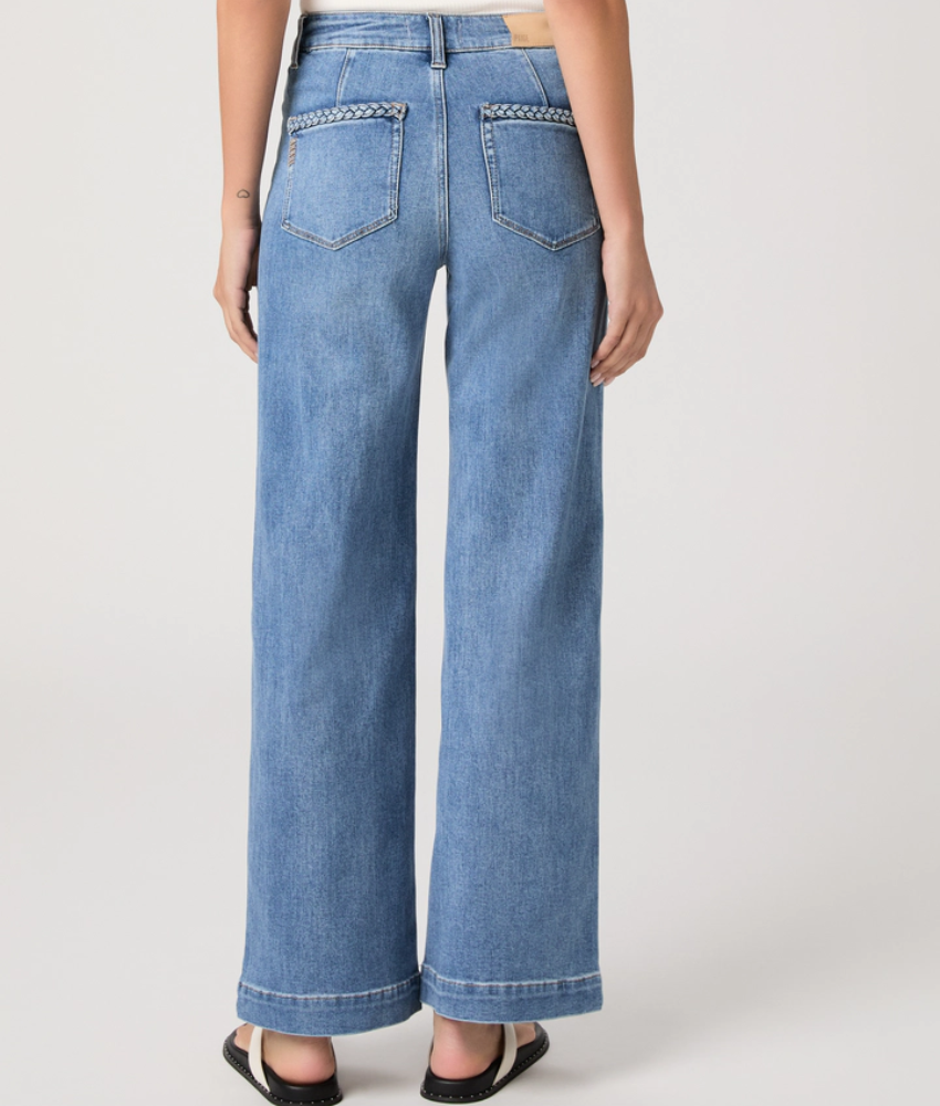 Paige Anessa 31 Inch Wide Leg Jean