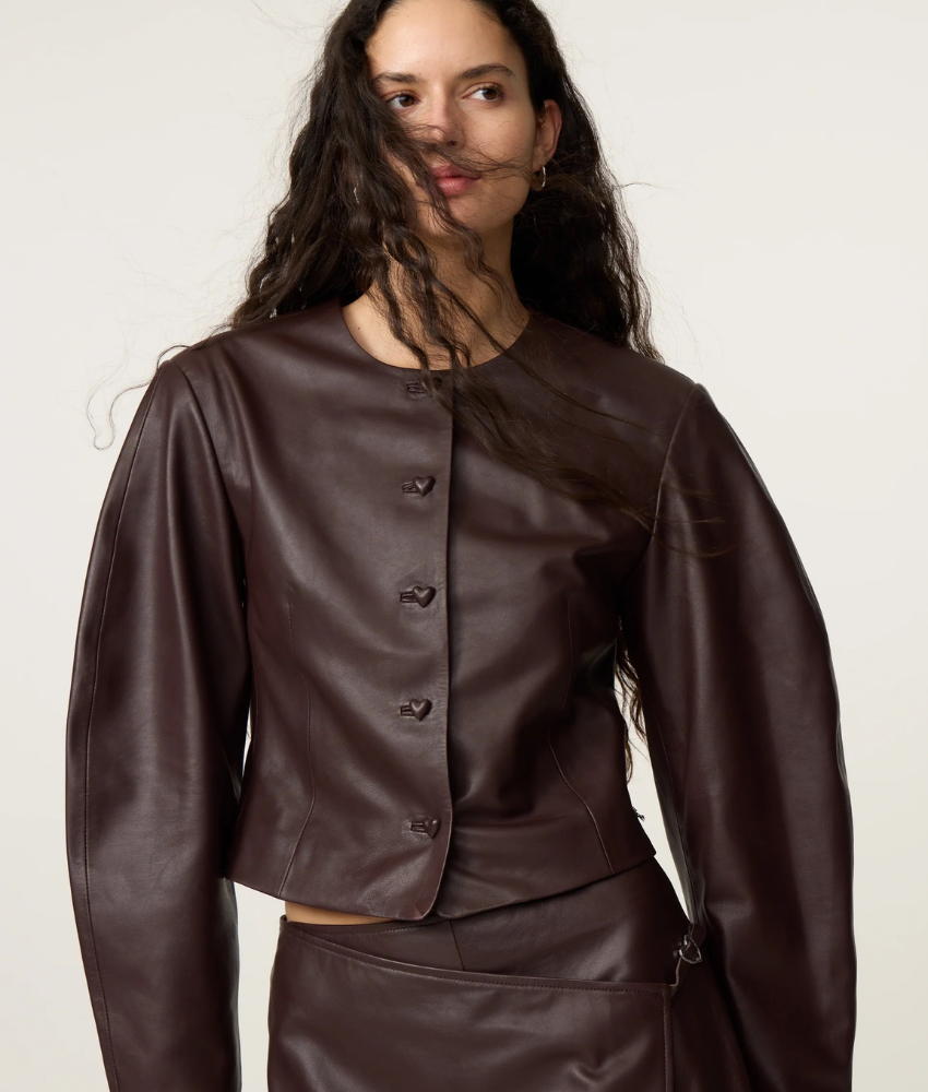 Fabienne Chapot Danni Leather Jacket
