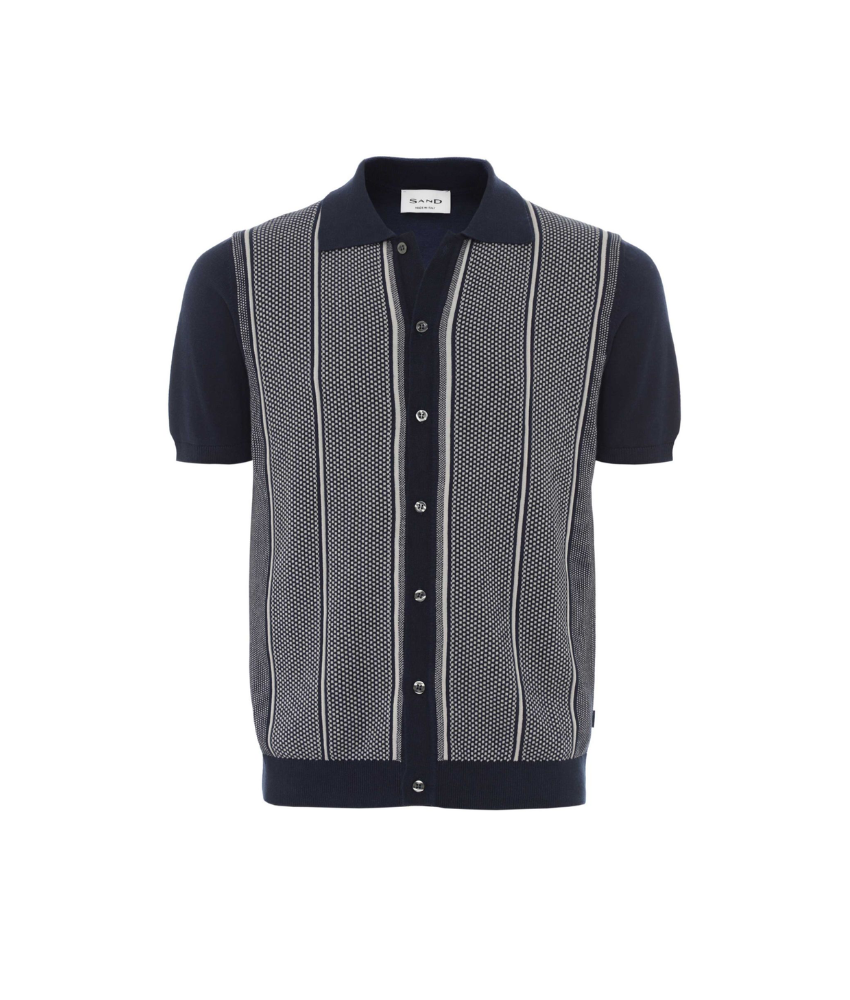 Sand Copenhagen Pattern Polo Shirt