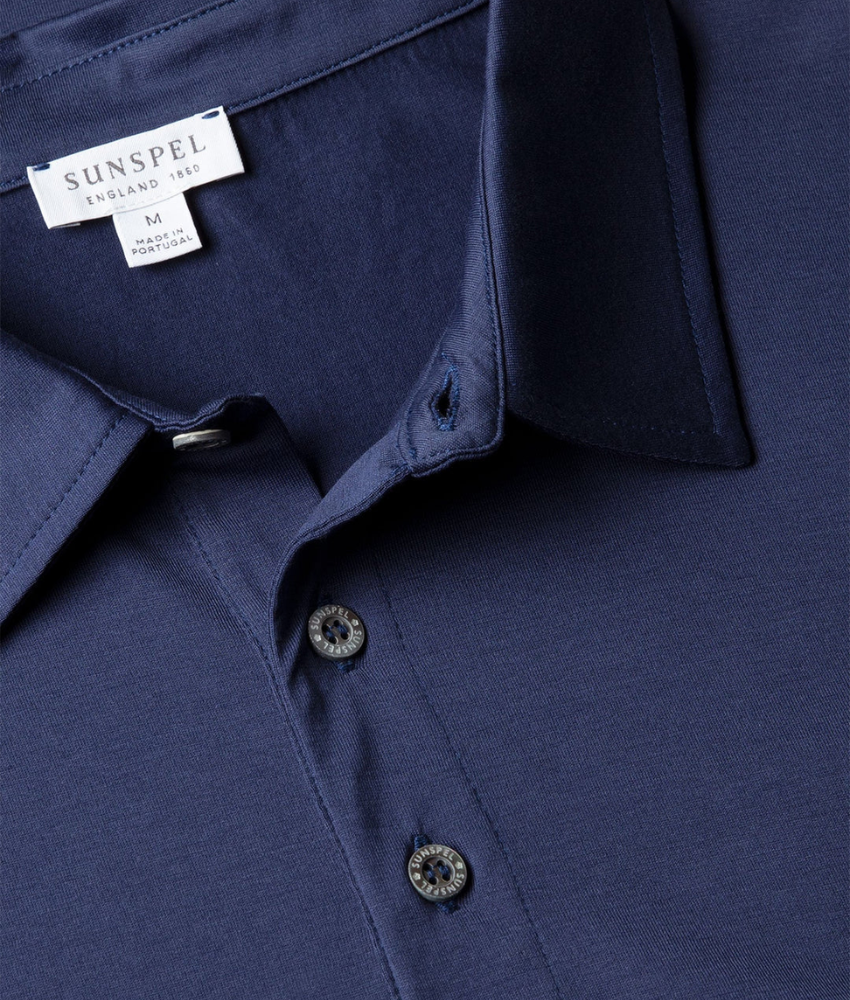 Sunspel Classic Jersey Polo Shirt
