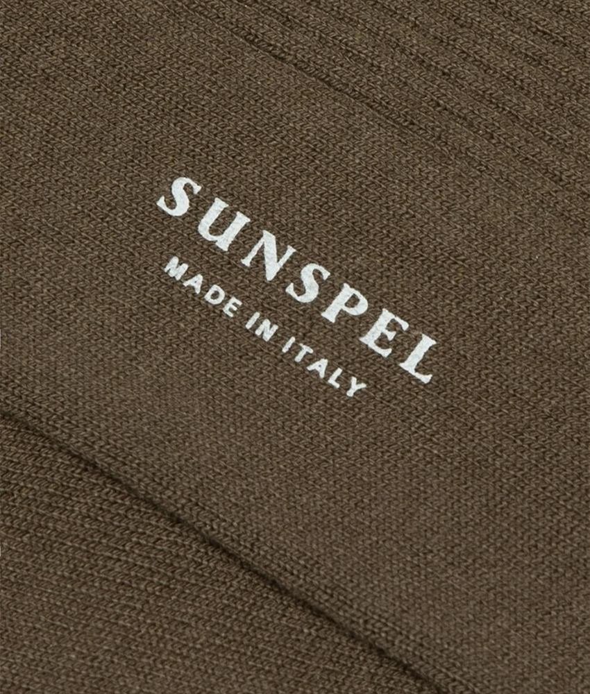 Sunspel Cotton Rib Socks