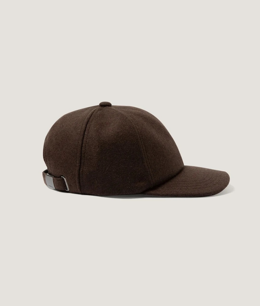 Sunspel Boiled Wool Cap