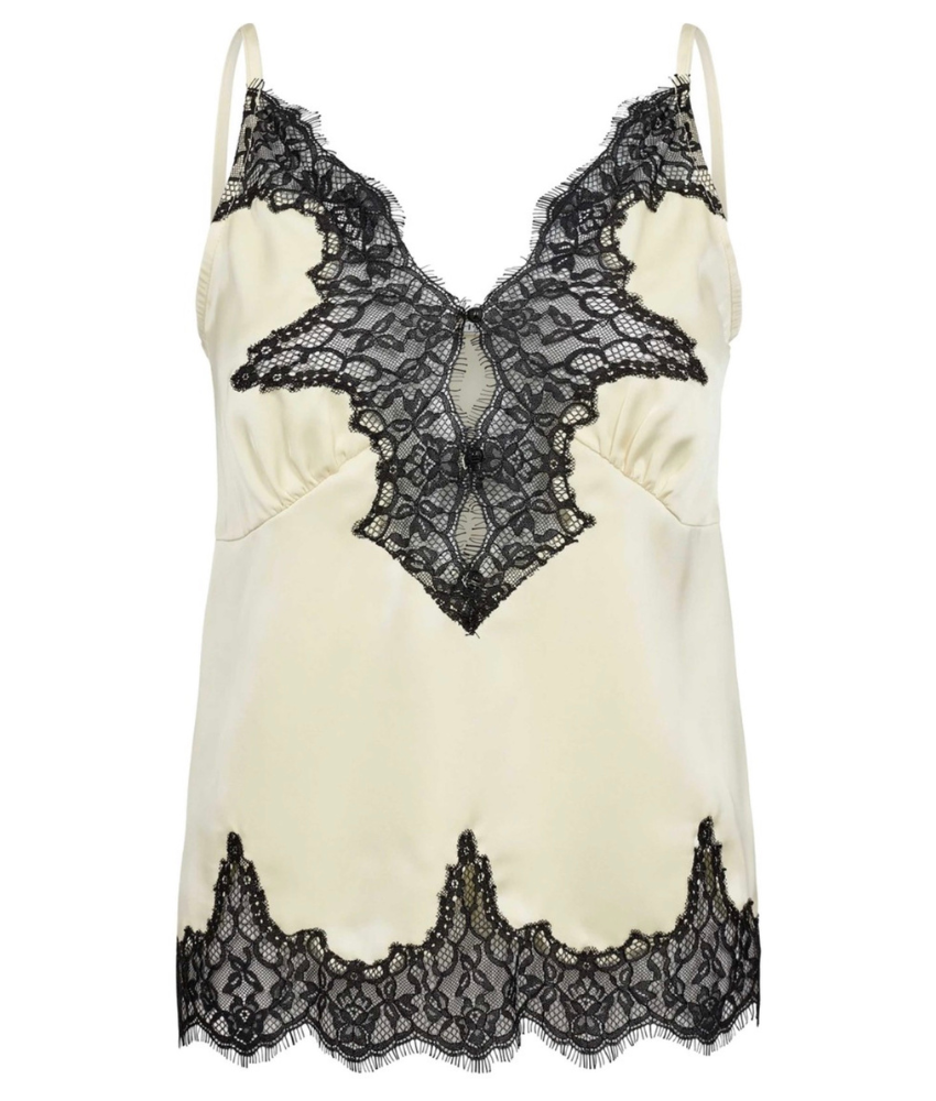 Haute L'amitie Vivian Lingerie Top Pale