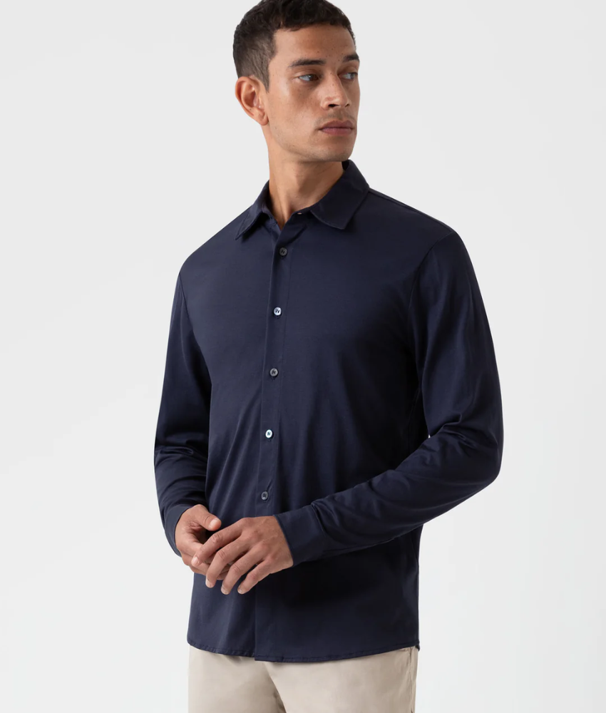 Sunspel Classic Jersey Shirt