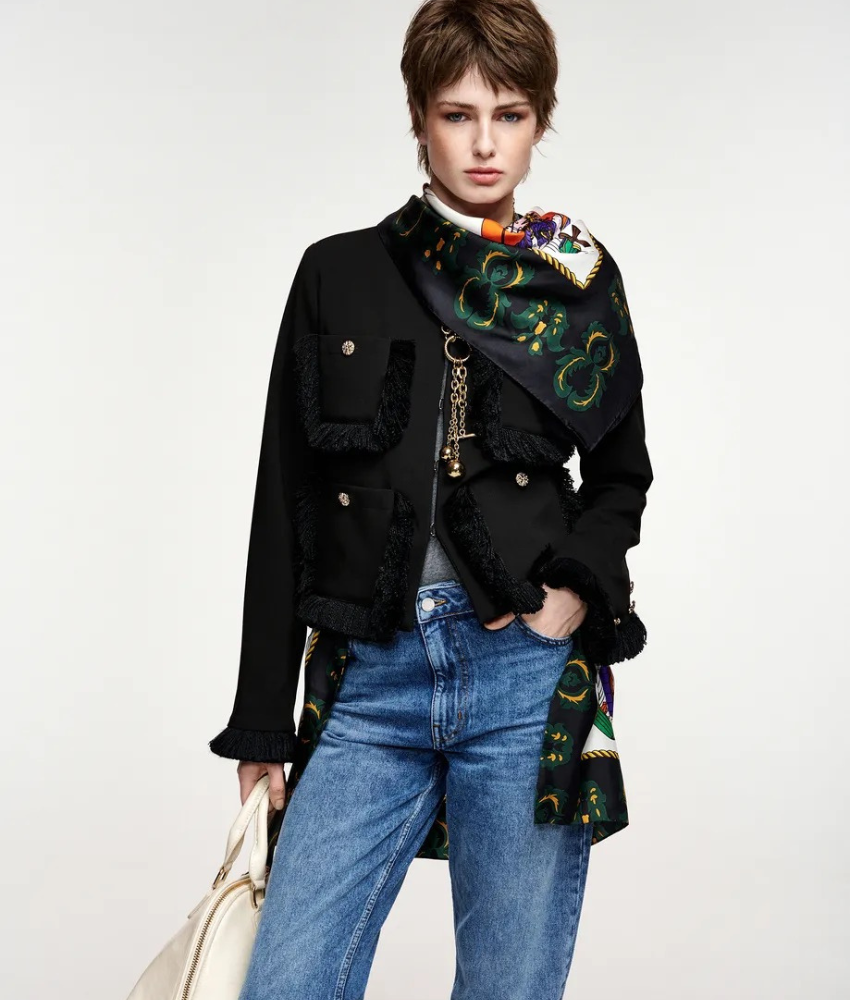 Essential Antwerp Kinetic Fringed Jacket