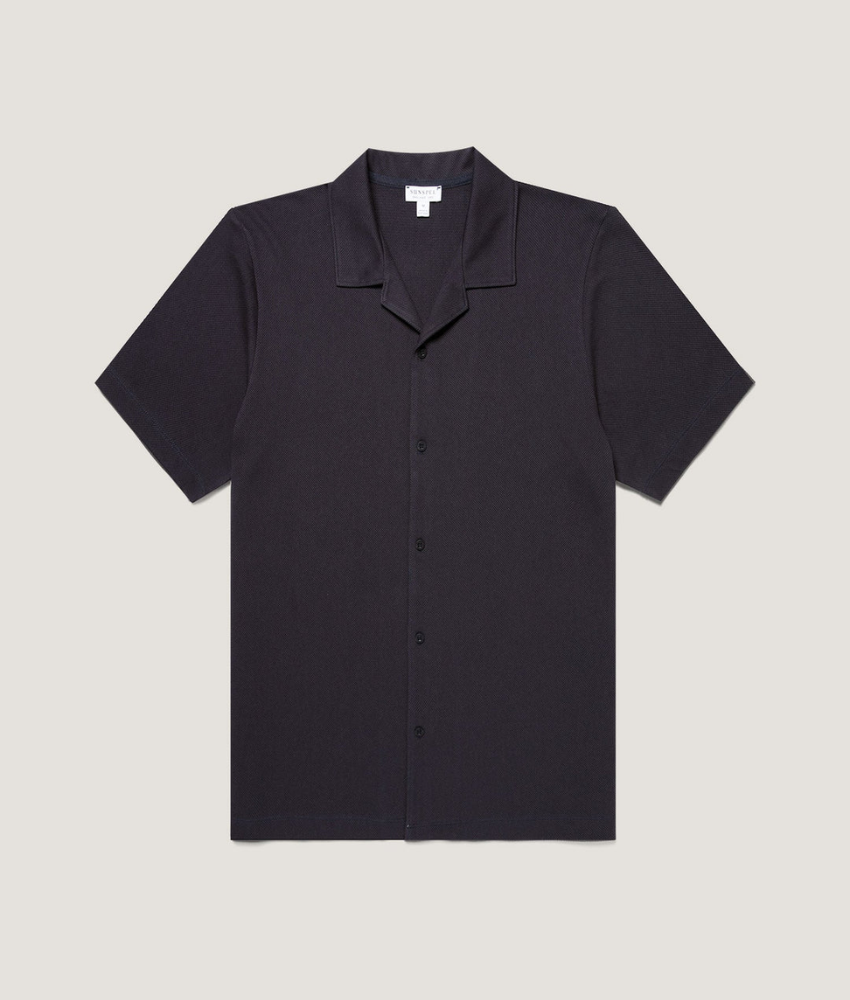Sunspel Riviera Camp Collar Shirt
