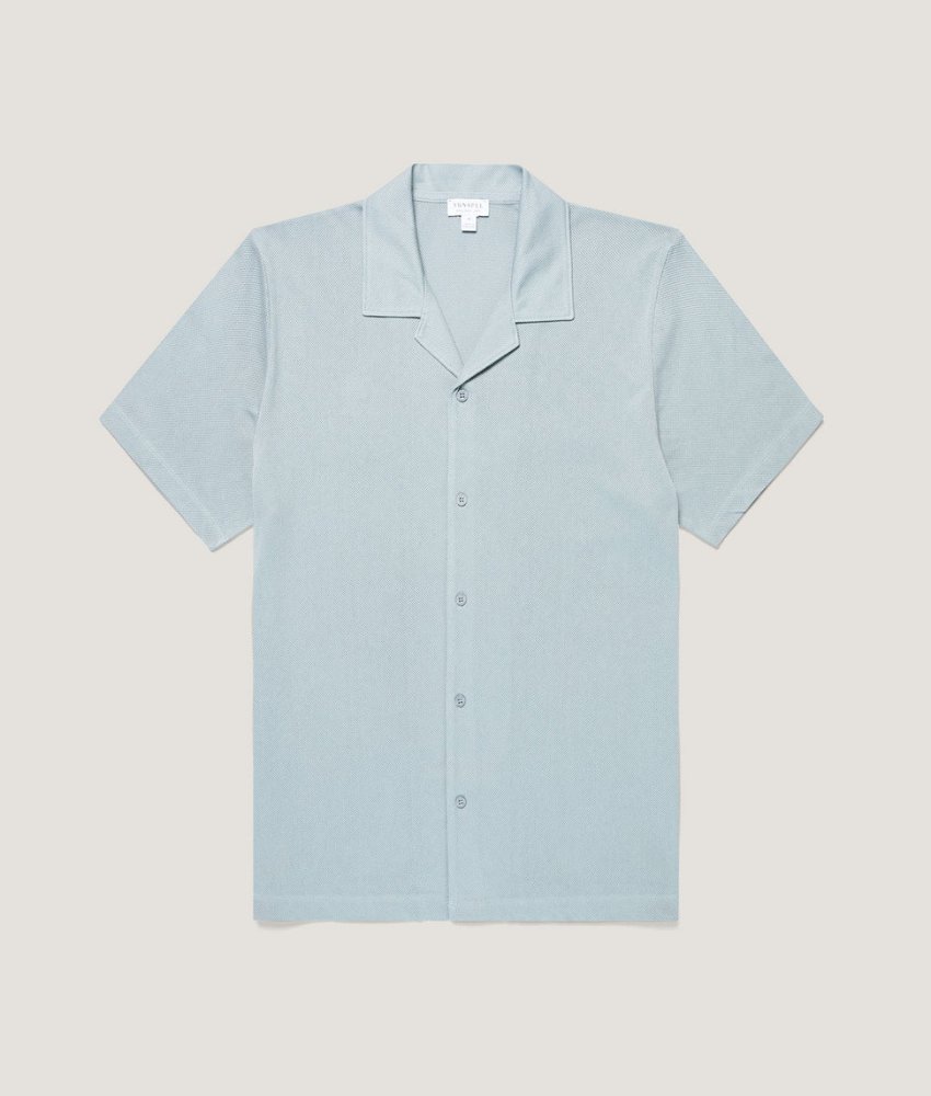 Sunspel Riviera Camp Collar Shirt