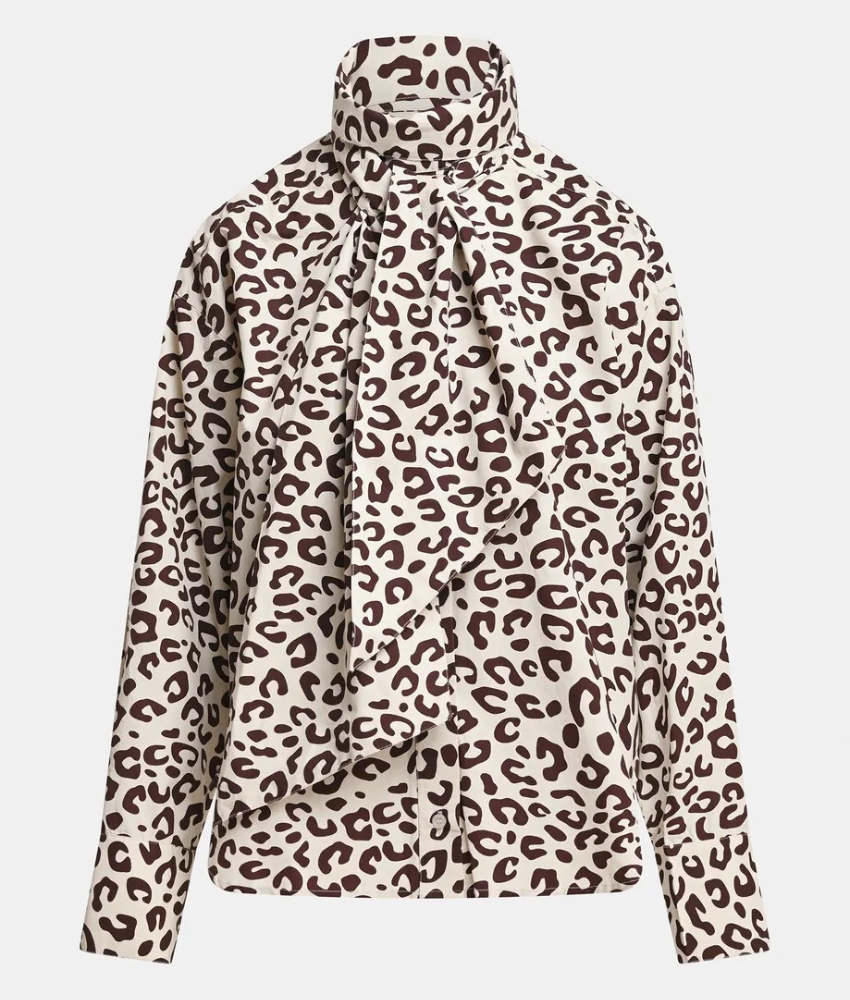 Essential Antwerp Khaleesi Pussy Bow Tie Shirt