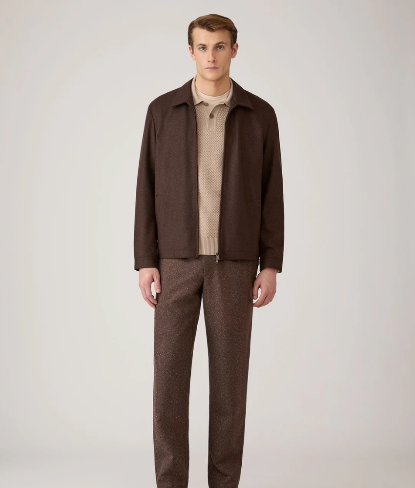 Sunspel Basketweave Stitch Polo