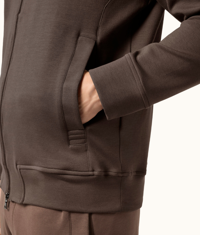 Paul & Shark Woven Zipped Sweatshirt