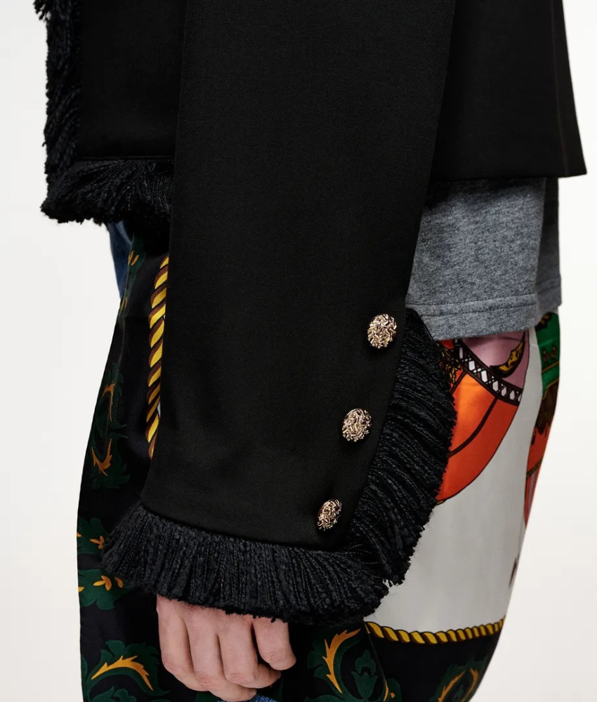 Essential Antwerp Kinetic Fringed Jacket