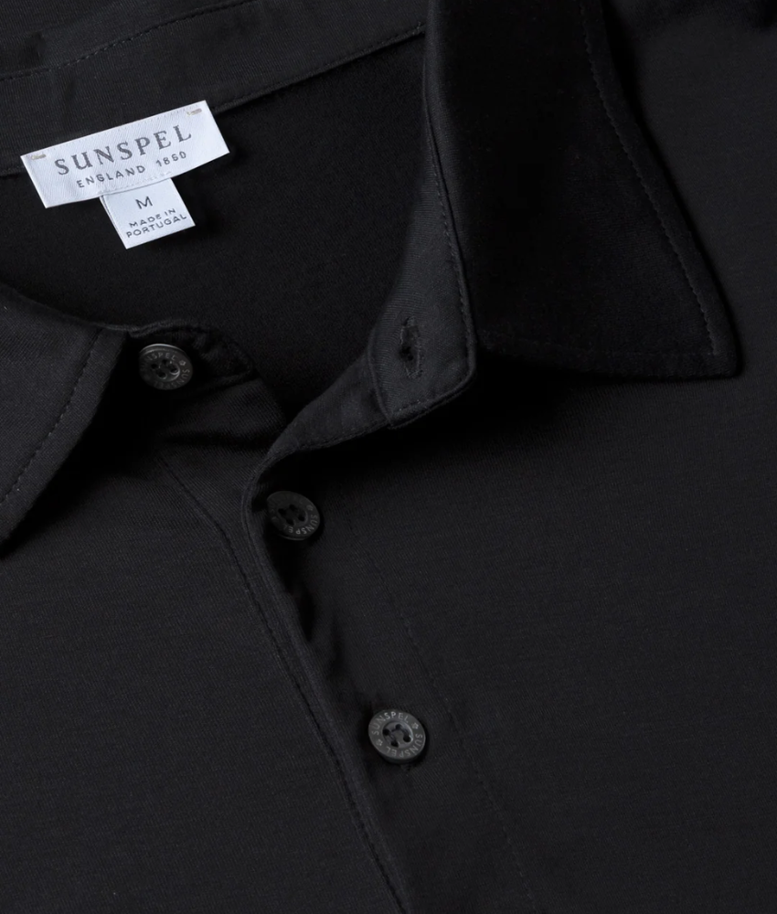Sunspel Classic Jersey Polo Shirt