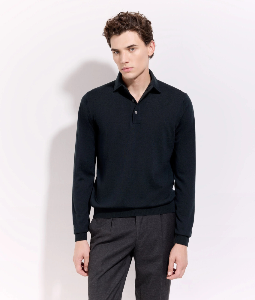 Filippo De Laurentiis 3 Button Polo