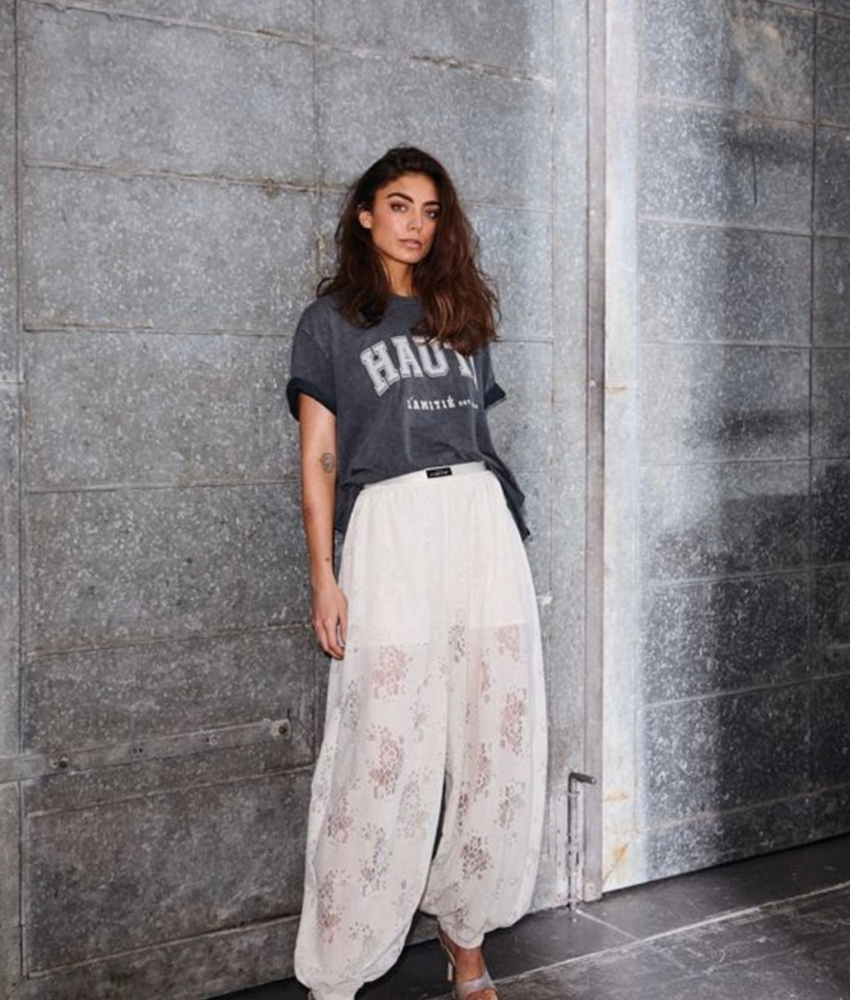 Haute L'amitie Bella Lace Harem Pant