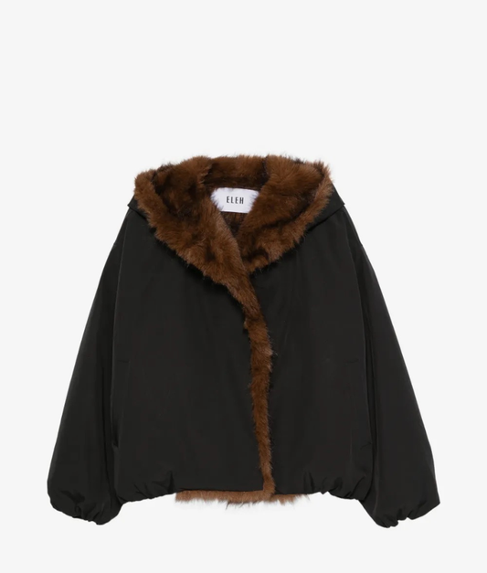 Eleh Fur Hood Jacket