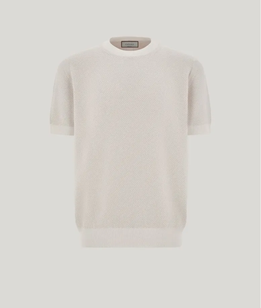 Canali Micro-Structured T-Shirt