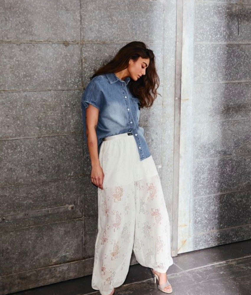 Haute L'amitie Bella Lace Harem Pant